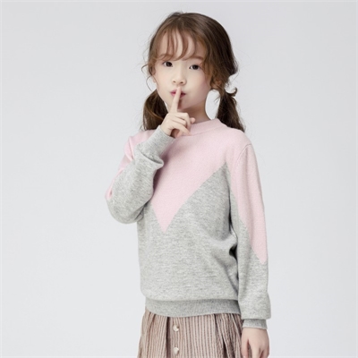 秋冬女童羊绒衫款式毛衣针织衫图片